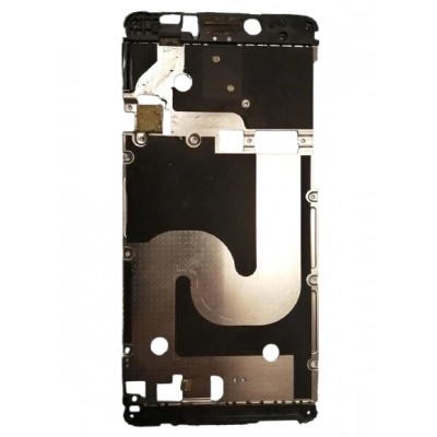 Lcd Frame Middle Chassis For Leeco Cool1 Dual Rose Gold By - Maxbhi Com