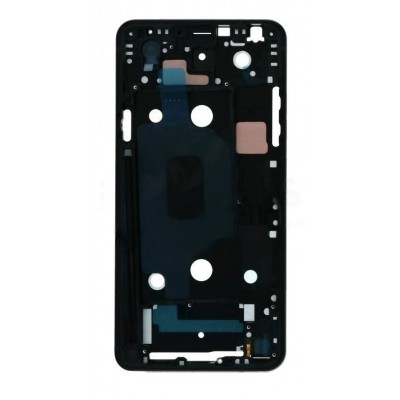 Lcd Frame Middle Chassis For Lg Q8 Black By - Maxbhi Com