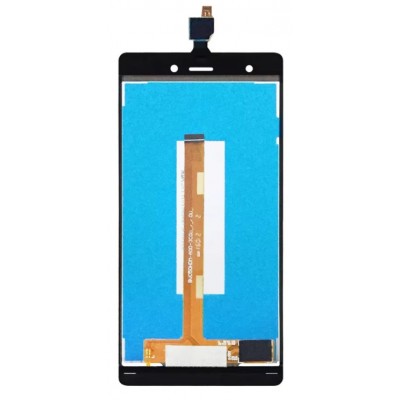 Lcd With Touch Screen For Wiko Pulp Chocolate By - Maxbhi Com
