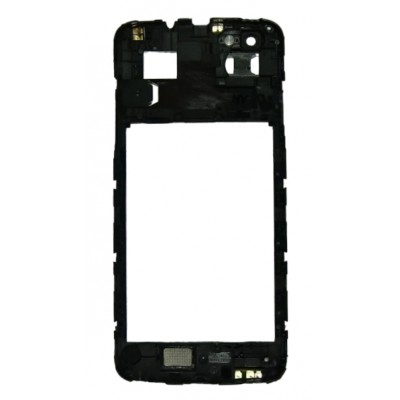 Middle Frame Ring Only For Blu G5 Plus Black By - Maxbhi Com