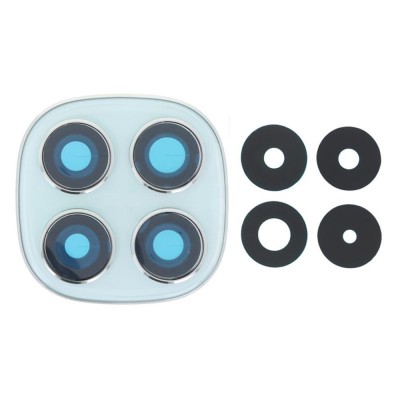 Camera Lens Glass With Frame For Xiaomi Poco X7 Green By - Maxbhi Com