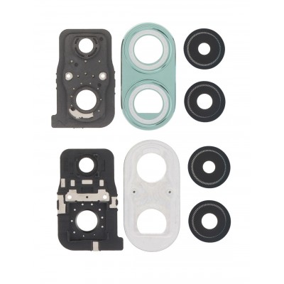 Camera Lens Glass With Frame For Xiaomi Poco X7 Pro 5g Green By - Maxbhi Com