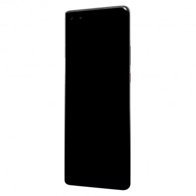 Camera Lens Glass with Frame for Huawei Mate 40 RS Porsche Design White