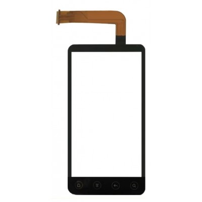 Touch Screen Digitizer For Htc Evo 3d Cdma Black By - Maxbhi Com