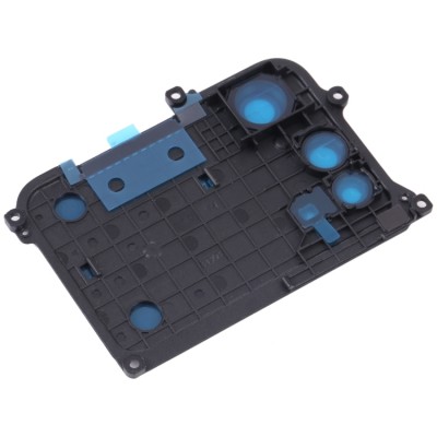 Camera Lens Glass With Frame For Xiaomi Poco M4 Pro Black By - Maxbhi Com