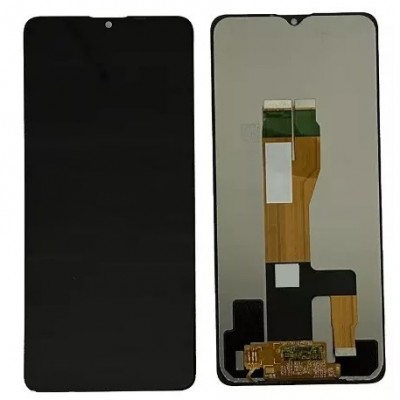 LCD with Touch Screen for Blackview Oscal C30 Pro - Black by Maxbhi.com