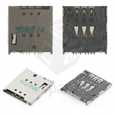 Sim card connector for Sony Ericsson Xperia P (LT22) 