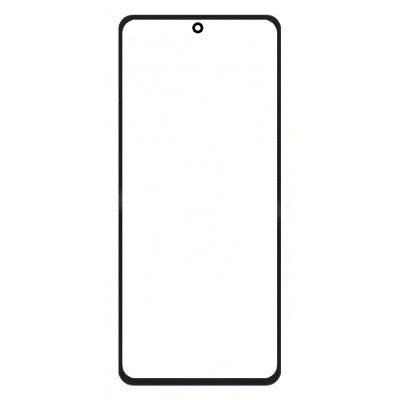 Replacement Front Glass For Vivo X Flip 5g Purple By - Maxbhi Com