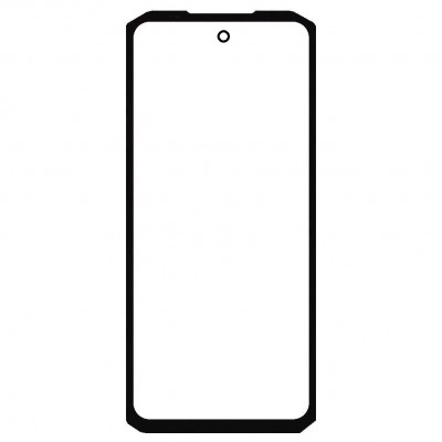 Replacement Front Glass For Ulefone Armor 27t White By - Maxbhi Com