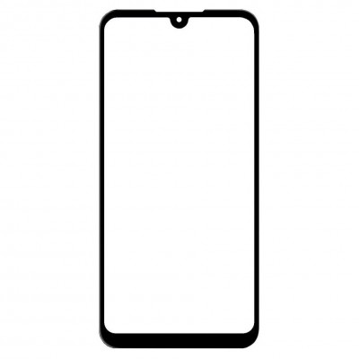 Replacement Front Glass For Zte Blade A33s Black By - Maxbhi Com