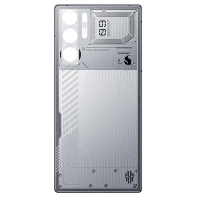 Back Panel Cover For Zte Nubia Red Magic 9 Pro White - Maxbhi Com