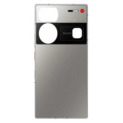 Back Panel Cover For Zte Nubia Z60 Ultra Silver - Maxbhi Com
