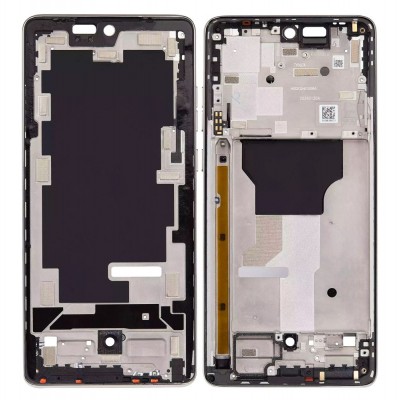 Lcd Frame Middle Chassis For Motorola Moto G Stylus 5g 2024 Black By - Maxbhi Com
