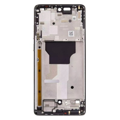 Lcd Frame Middle Chassis For Motorola Moto G Stylus 5g 2024 Black By - Maxbhi Com