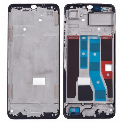 Lcd Frame Middle Chassis For Realme Note 50 Blue By - Maxbhi Com