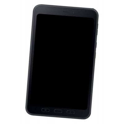 Lcd Frame Middle Chassis For Samsung Galaxy Tab Active 5 Black By - Maxbhi Com