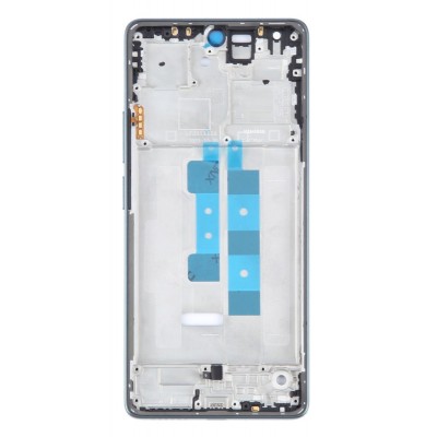 Lcd Frame Middle Chassis For Xiaomi Poco M6 Pro 4g Blue By - Maxbhi Com