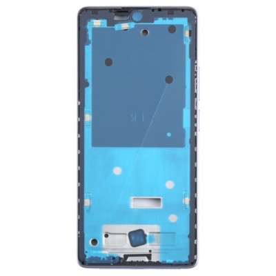 Lcd Frame Middle Chassis For Xiaomi Poco M6 Pro 4g Purple By - Maxbhi Com