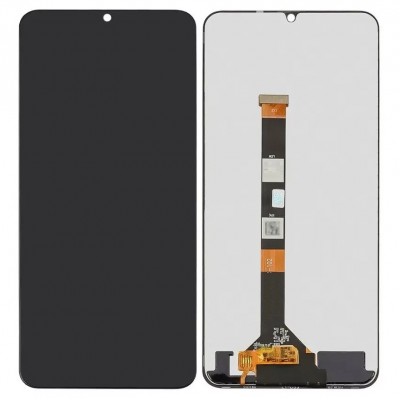 Lcd With Touch Screen For Realme Note 50 Black By - Maxbhi Com