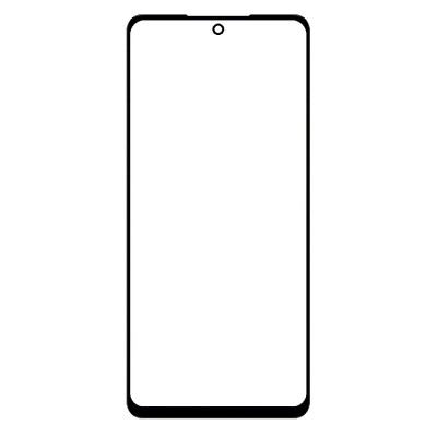 Replacement Front Glass For Hmd Pulse Plus Black By - Maxbhi Com