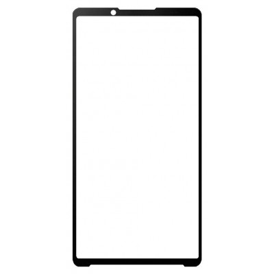 Replacement Front Glass For Sony Xperia 1 Vi Black By - Maxbhi Com