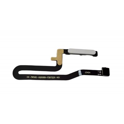 Fingerprint Sensor Flex Cable For Ulefone Note 18 Ultra White By - Maxbhi Com