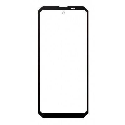 Replacement Front Glass For Blackview Bv8100 Black By - Maxbhi Com