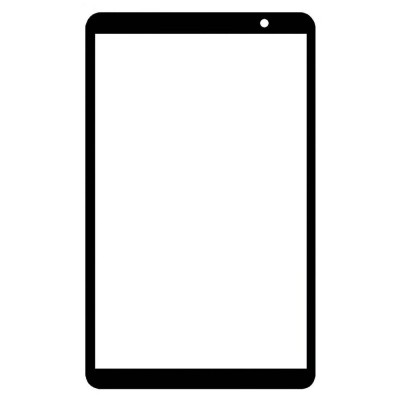 Replacement Front Glass For Umidigi G1 Tab Mini Purple By - Maxbhi Com