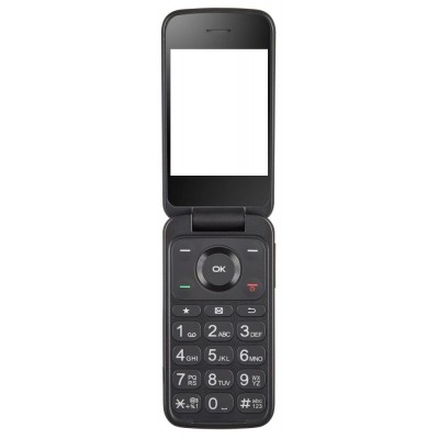 Full Body Housing For Tcl Flip 2 Black - Maxbhi Com