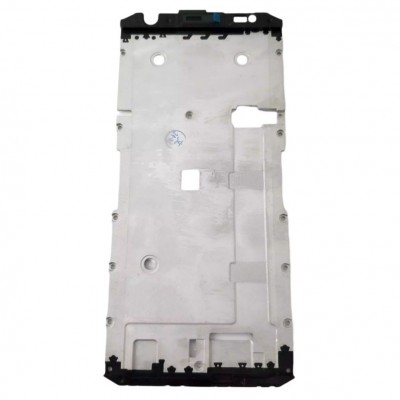 Lcd Frame Middle Chassis For Doogee S41t White By - Maxbhi Com