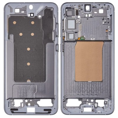 Lcd Frame Middle Chassis For Samsung Galaxy S25 Plus Silver By - Maxbhi Com