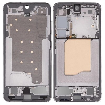 Lcd Frame Middle Chassis For Samsung Galaxy S25 Silver By - Maxbhi Com