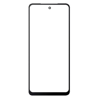 Replacement Front Glass For Hmd Fusion 5g Black By - Maxbhi Com