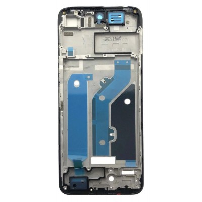 Lcd Frame Middle Chassis For Infinix Hot 12 Black By - Maxbhi Com