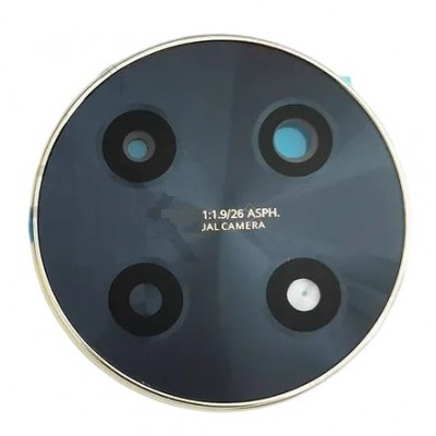 Camera Lens Glass With Frame For Huawei Nova 12i White By - Maxbhi Com