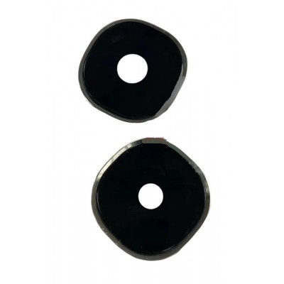 Camera Lens Glass With Frame For Vivo Iqoo Neo9 5g Black By - Maxbhi Com