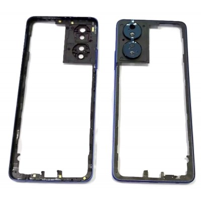 Middle Frame Ring Only For Tcl 50 Se Blue By - Maxbhi Com