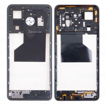 Middle Frame Ring Only For Tecno Pova 6 Neo Black By - Maxbhi Com