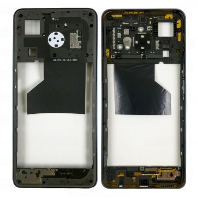 Middle Frame Ring Only For Tecno Pova 6 Neo Silver By - Maxbhi Com