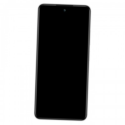 Camera Lens Glass with Frame for Itel RS4 White