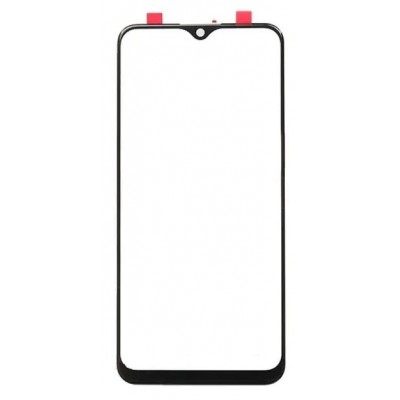 Replacement Front Glass For Vivo Y33s Black By - Maxbhi Com