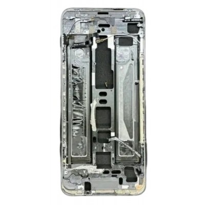 Lcd Frame Middle Chassis For Xiaomi Black Shark 3 White By - Maxbhi Com