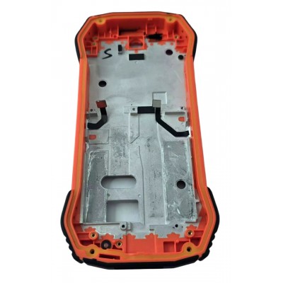 Lcd Frame Middle Chassis For Blackview N6000 Orange By - Maxbhi Com