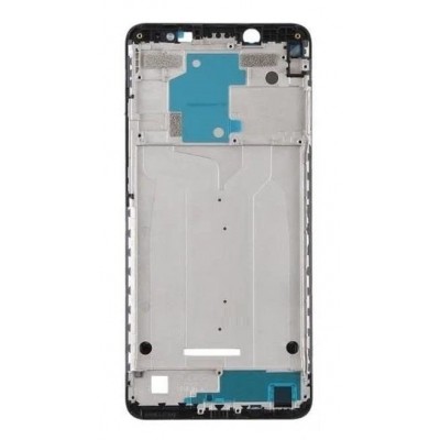 Lcd Frame Middle Chassis For Infinix Hot 5 Black By - Maxbhi Com