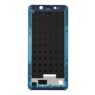Lcd Frame Middle Chassis For Infinix Hot 5 Black By - Maxbhi Com