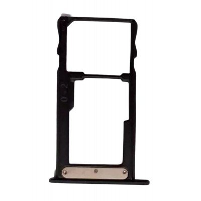 Sim Card Holder Tray For Bq Aquaris X2 Pro Black - Maxbhi Com
