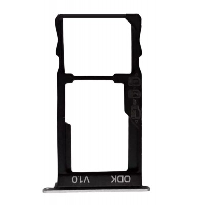 Sim Card Holder Tray For Bq Aquaris X2 Pro Silver - Maxbhi Com
