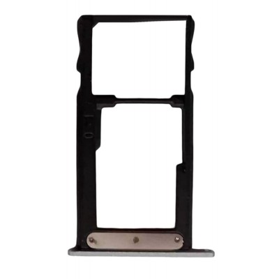 Sim Card Holder Tray For Bq Aquaris X2 Pro Silver - Maxbhi Com