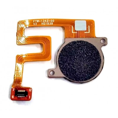 Fingerprint Sensor Flex Cable For Cat S52 White By - Maxbhi Com