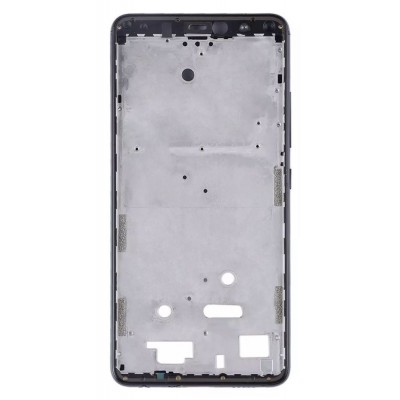 Lcd Frame Middle Chassis For Bq Aquaris X2 Pro Black By - Maxbhi Com